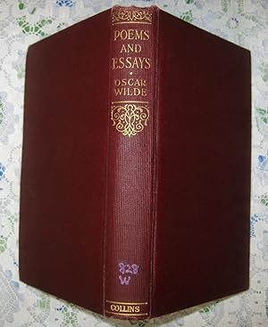 Poems and Essays of Oscar Wilde