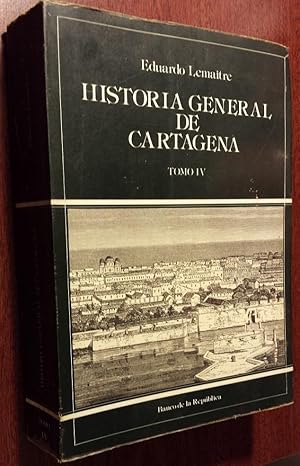 Imagen del vendedor de Historia general de cartagena Tomo IV. a la venta por GH Mott, Bookseller