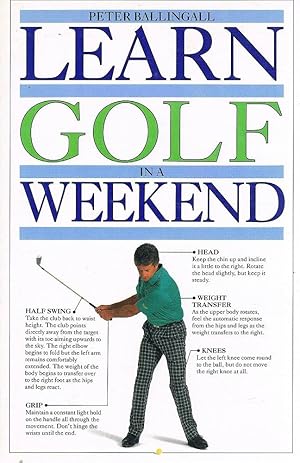 Imagen del vendedor de Learn Golf In A Weekend a la venta por Marlowes Books and Music