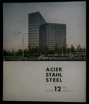 Image du vendeur pour ACIER - STAHL - STEEL . mis en vente par Librairie Franck LAUNAI