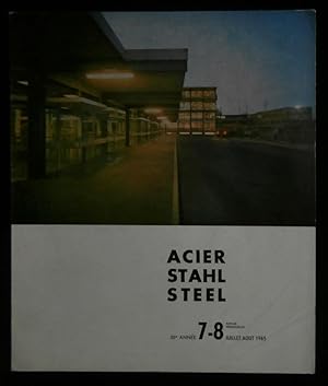 Image du vendeur pour ACIER - STAHL - STEEL . mis en vente par Librairie Franck LAUNAI