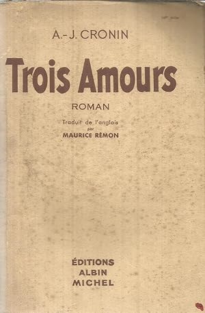 Image du vendeur pour Trois Amours mis en vente par Joie de Livre