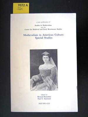 Bild des Verkufers fr Medievalism in American Culture: Special Studies. zum Verkauf von Augusta-Antiquariat GbR