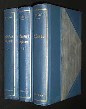 Manuel d'Archéologie Française depuis les temps mérovingiens jusqu'à la Renaissance . Tome 1 et 2...