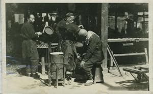 Real Photo of Chinese Street Barber