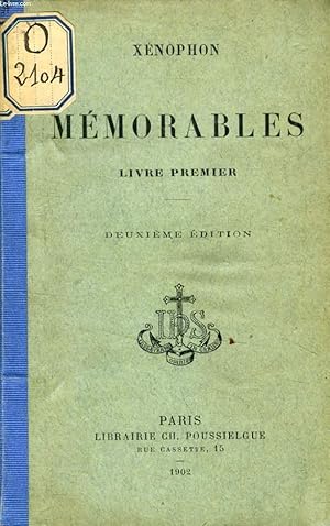 Seller image for MEMORABLES, LIVRE I for sale by Le-Livre