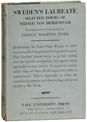 Seller image for Sweden's Laureate: Selected Poems of Verner Von Heidenstam for sale by Lorne Bair Rare Books, ABAA