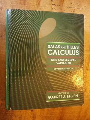 Immagine del venditore per SALAS AND HILLE'S CALCULUS ONE AND SEVERAL VARIABLES venduto da Uncle Peter's Books