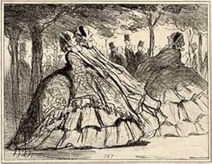 ?uvre lithographié de Honoré Daumier (VII) 1851-1855.