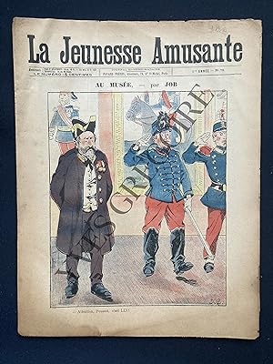 LA JEUNESSE AMUSANTE-N°78-1897-"AU MUSEE"-PAR JOB
