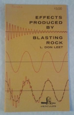 Effects Produced by Blasting Rock