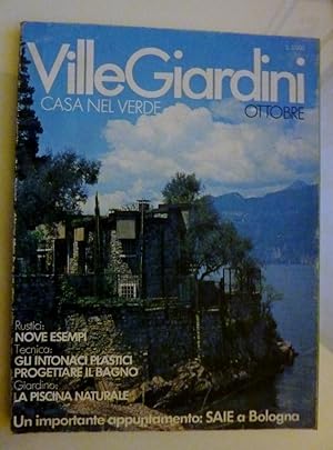 Immagine del venditore per VILLE GIARDINI Casa nel Verde Ottobre 1978" venduto da Historia, Regnum et Nobilia