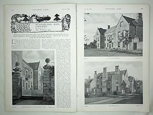 Original Issue of Country Life Magazine Dated February 4th 1928, with a Main Feature on Nunningto...