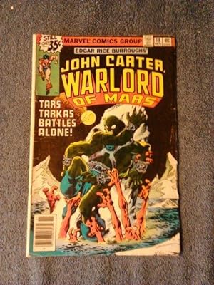 John Carter Warlord of Mars #18 (Frank Miller's 1st Marvel Issue)