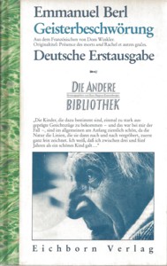 Geisterbeschwörung. Aus dem Franz.: Dora Winkler. Hrsg.: Hans Magnus Enzensberger.