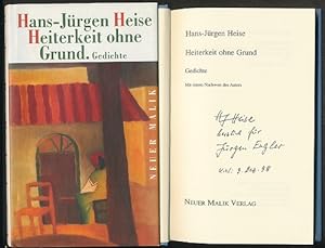 Seller image for Heiterkeit ohne Grund. Gedichte. for sale by Ballon & Wurm GbR - Antiquariat