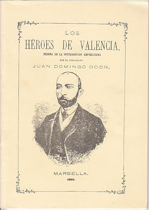 Image du vendeur pour LOS HROES DE VALENCIA. Resea de la insurreccin republicana mis en vente par Librera Vobiscum