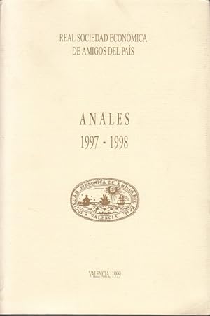 Immagine del venditore per REAL SOCIEDAD ECONMICA DE AMIGOS DEL PAS: ANALES 1997-1998 venduto da Librera Vobiscum
