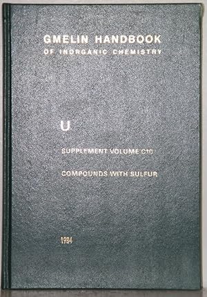 Gmelin Handbook of Inorganic and Organometallic Chemistry. 8th edition. U. Uran. Uranium, Supplem...