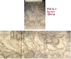 (Map 1817) Plans of the Battle of Blenheim or Hochstade. Fought the 13th of Aug. 1704. Of Marlbor...