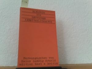 Seller image for Handbuch zur deutschen Arbeiterliteratur - Band 1 for sale by ABC Versand e.K.
