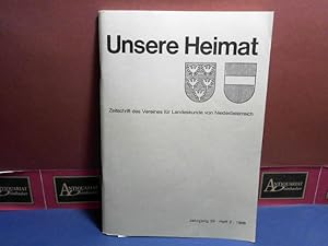 Unsere Heimat. - Jahrgang 59. 1988, Heft 2, - Monatsblatt des Vereines für Landeskunde und Heimat...