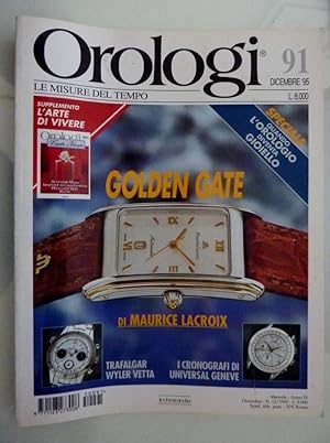 Seller image for OROLOGI Le Misure del Tempo - Dicembre 1995 n. 91" for sale by Historia, Regnum et Nobilia