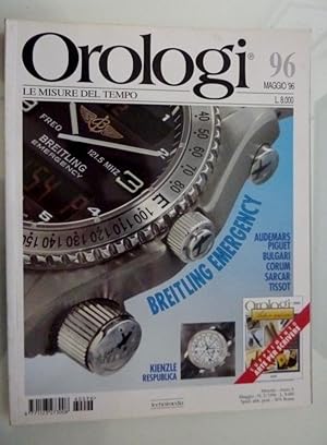 Seller image for OROLOGI Le Misure del Tempo - Maggio 1996 n. 96" for sale by Historia, Regnum et Nobilia