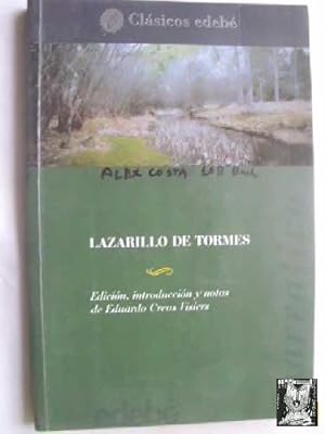 Image du vendeur pour LAZARILLO DE TORMES mis en vente par Librera Maestro Gozalbo