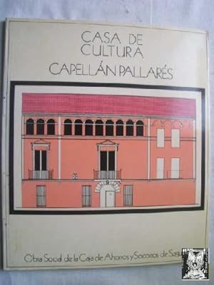 Bild des Verkufers fr CASA DE CULTURA CAPELLN PALLARS zum Verkauf von Librera Maestro Gozalbo