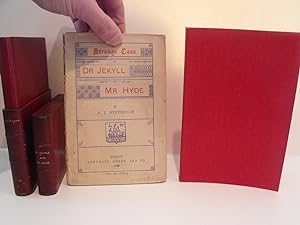 Bild des Verkufers fr Strange Case of Dr. Jekyll and Mr. Hyde. First Edition, First Issue, wraps. zum Verkauf von John W. Doull, Bookseller