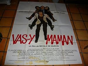 Affiche De Cinéma "Vas-Y-Maman" Annie girardot-Pierre Mondy Nicole Calfan
