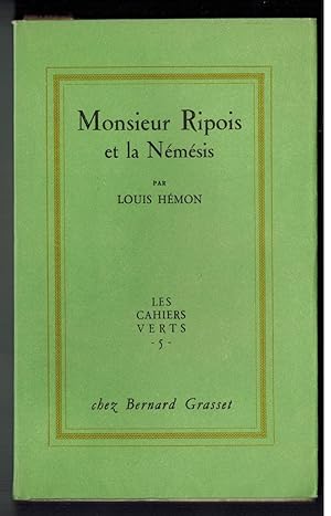 Monsieur Ripois et la Némésis.