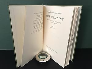 The Remains: Being Poems of Monarchy and Religion (Oxford English Monographs)