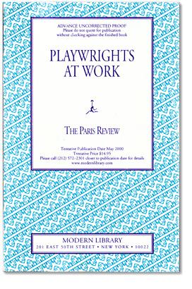 Imagen del vendedor de Playwrights At Work. a la venta por Orpheus Books