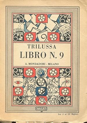 LIBRO N. 9, Milano, Mondadori, 1930