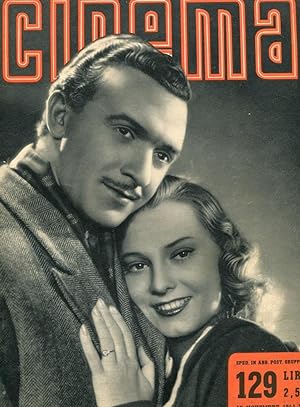 CINEMA PRIMA SERIE - quindicinale di divulgazione cinematografica - 1941 -- 5 FASCICOLI SCIOLTI -...
