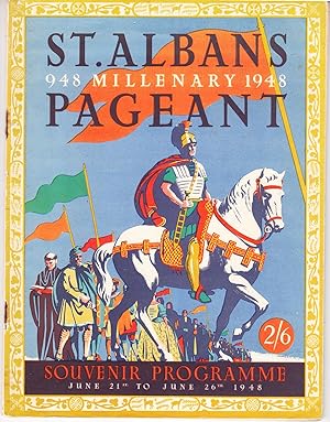 Imagen del vendedor de St Albans Millenary Pageant | Souvenir Programme June 21st to June 26th 1948 | With follow-up thank-you letter from the Queen's Private Secretary a la venta por *bibliosophy*