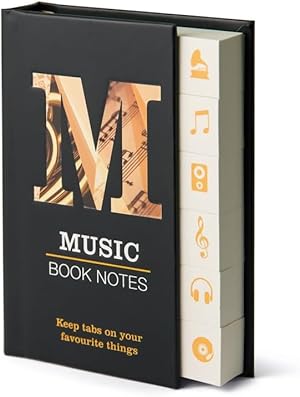 IF Book Notes Sticky Notes, Sticky Pagemarkers - Music themed