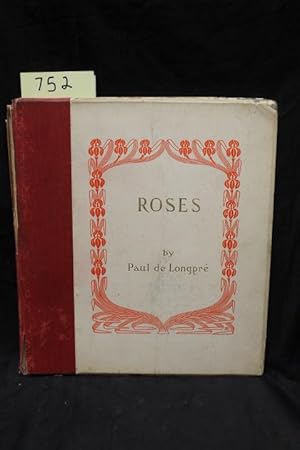 Image du vendeur pour Roses Facsimiles of Watercolors ORIGINAL 1898 NOT A REPRINT mis en vente par Princeton Antiques Bookshop