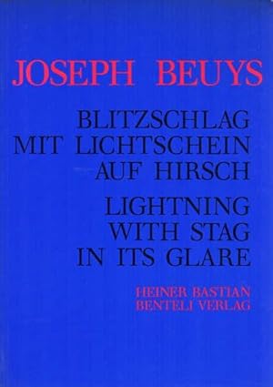 Bild des Verkufers fr Blitzschlag mit Lichtschein auf Hirsch / Lightning with stag in its glare 1958-1985. zum Verkauf von Antiquariat Querido - Frank Hermann