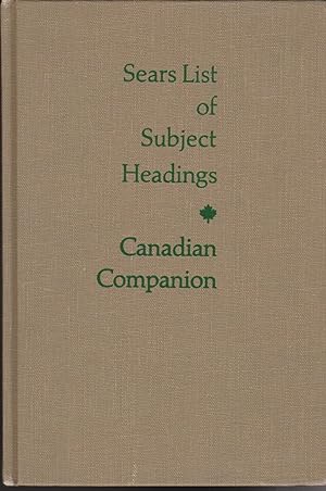 Sears List of Subject Headings, Canadian Companion