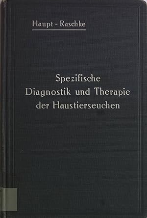 Bild des Verkufers fr Technik der spezifischen Diagnostik und Therapie der Haustierseuchen. zum Verkauf von Antiquariat Bookfarm