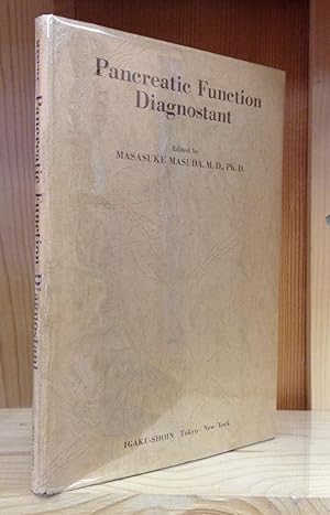 Pancreatic Function Diagnostant: International Symposium on Bentiromide, Tokyo, 1979