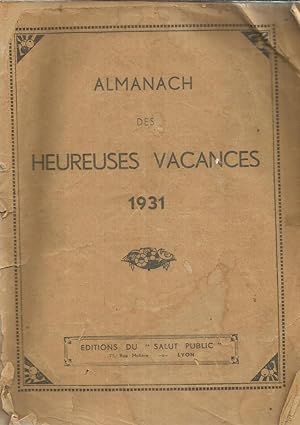 Almanach des Heureuses Vacances 1931