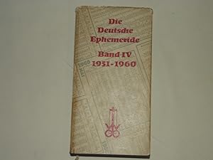 Die Deutsche Ephemeride Band IV 1951 - 1960