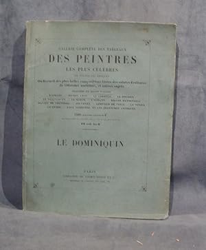 Oeuvres complètes de Dominique Zampieri dit Le Dominiquin (Galerie complète des tableaux des pein...