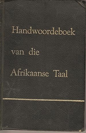 Seller image for HAT - Handwoordeboek van die Afrikaanse Taal for sale by Snookerybooks