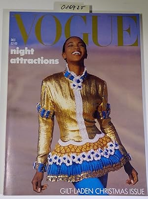 Seller image for Vogue December 1987 - night attractions - Gilt-Laden Christmas Issue - Whole number 2287, Volume 148 for sale by Antiquariat Trger