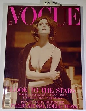 Vogue September 1989 - Look to the Stars - Plus top performers from the International Collections -